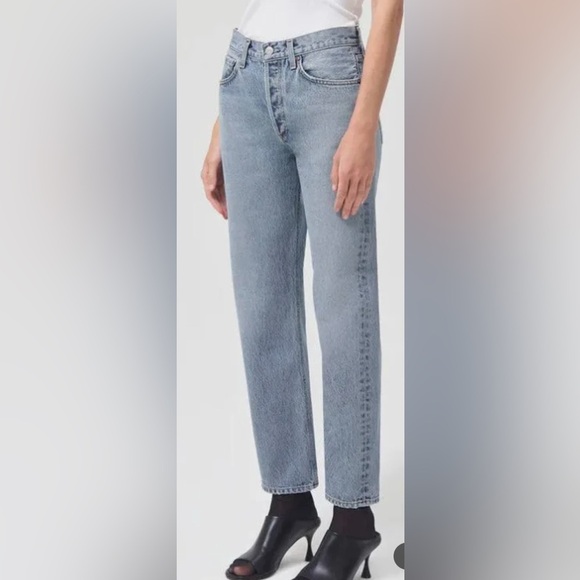 Agolde Women's Straight Leg Jeans - Wyman Low Slung Vintage Straight - Picture 9 of 9